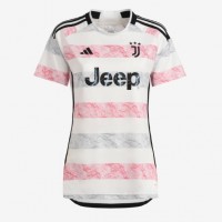 Koszulka piłkarska Juventus Dusan Vlahovic #9 Strój wyjazdowy dla kobiety 2023-24 tanio Krótki Rękaw